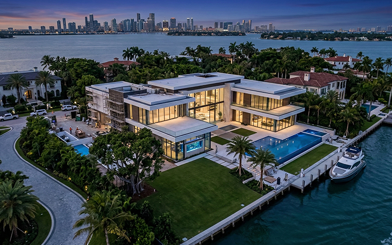 Mansión de Mark Zuckerberg en Miami Indian Creek